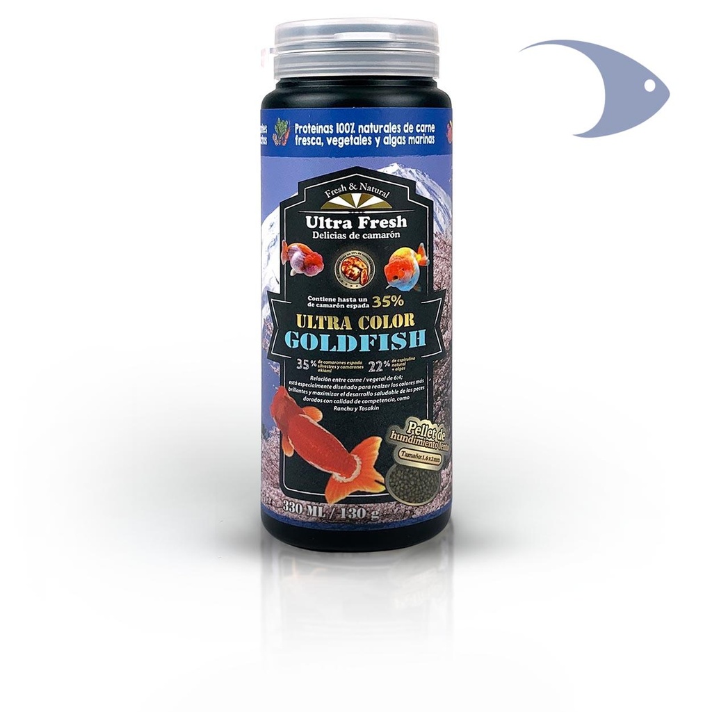 Alimento Ultrafresh en Pellet para Guppys 120ml/53g (copia)