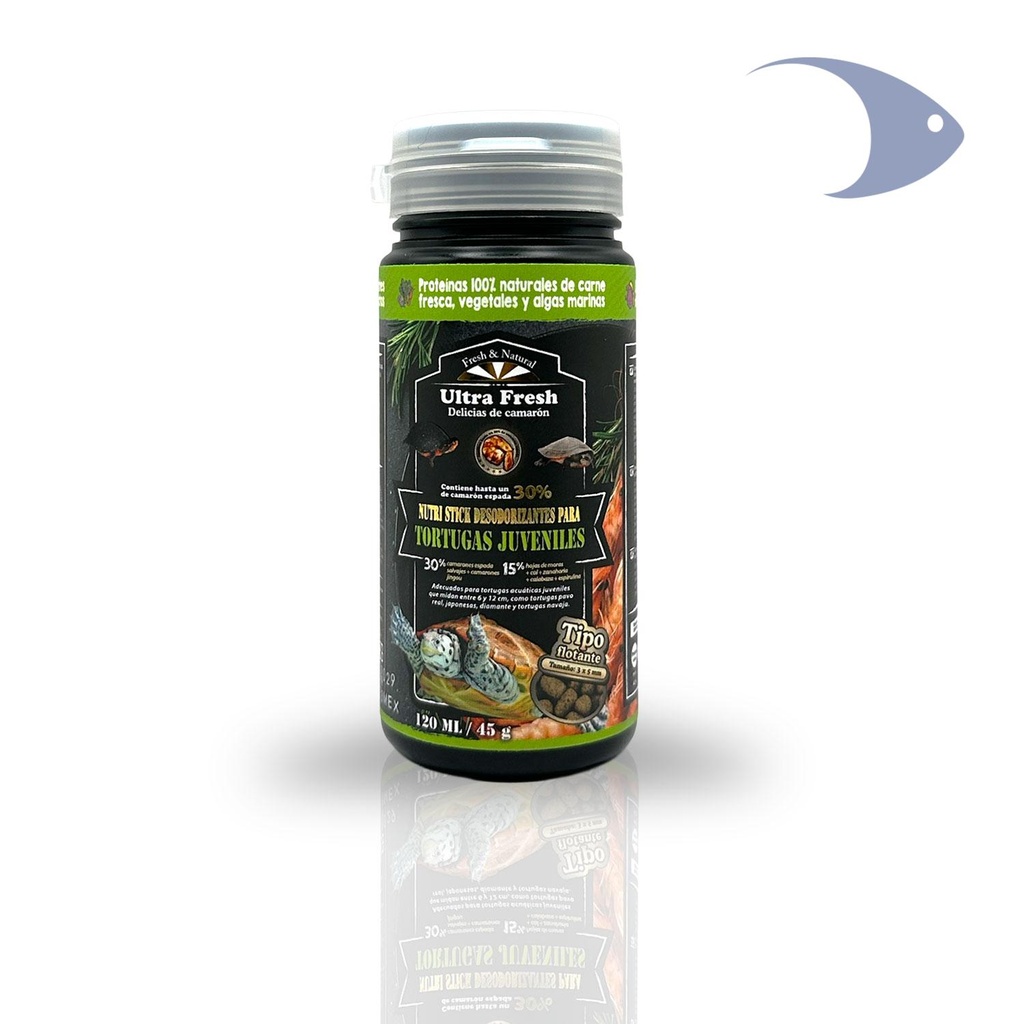 Nutri stick desodorizantes tortugas juveniles 120 ml/45 g